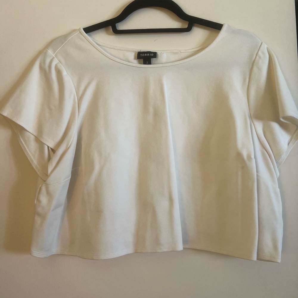 Torrid plus size crop top